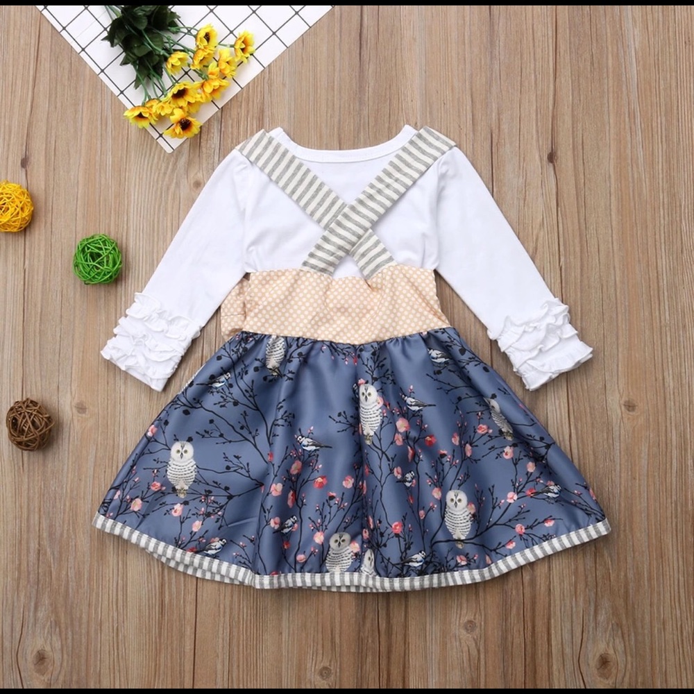 • HP!•LAST 1!! •2 PC Owl Pr. Skirt Set • - Picture 3 of 8